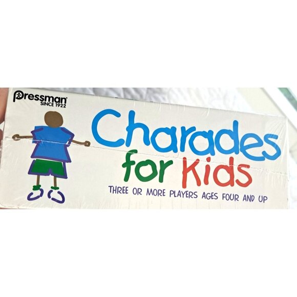 Pressman Charades for Kids for 3 or More Players Ages 4+ No Reading Required - Picture 4 of 5